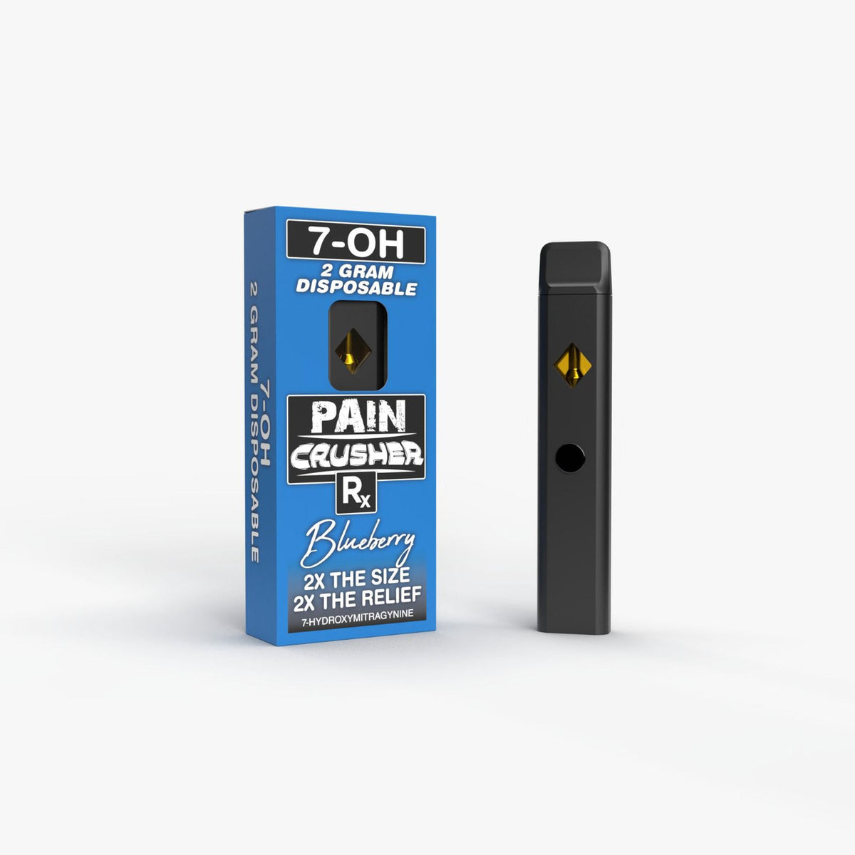 PainCrusher Rx 7-Oh 2 Gram Disposable Vape Cloud Nine Shoppe PainCrusher Rx 7-Oh 2 Gram Disposable Vape Cloud Nine Shoppe