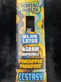 Mental Health Blue Lotus 4 Gram Disposable Vape