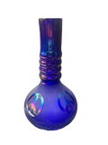 8" Frosted Peace Sign Waterpipe