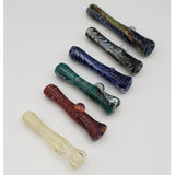 Hand-Blown Glass Chillums by Rich Creek - Bat