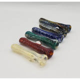 Hand-Blown Glass Chillums by Rich Creek - Bat