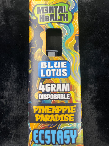 Mental Health Blue Lotus 4 Gram Disposable Vape Cloud Nine Shoppe Mental Health Blue Lotus 4 Gram Disposable Vape Cloud Nine Shoppe
