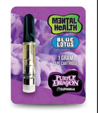 Mental Health Blue Lotus 1 Gram Vape Cartridge