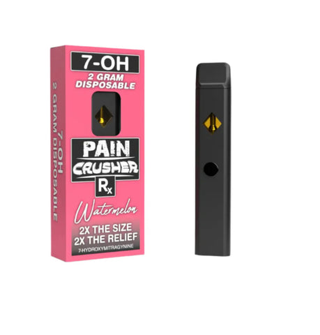 PainCrusher Rx 7-Oh 2 Gram Disposable Vape Cloud Nine Shoppe PainCrusher Rx 7-Oh 2 Gram Disposable Vape Cloud Nine Shoppe