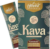 Harvest Naturals Kava Drink Mix W/ L-Theanine & MCT - Strawberry