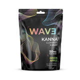 Wave Kanna Gummies 50mg Green Apple 5ct | Zion Herbals
