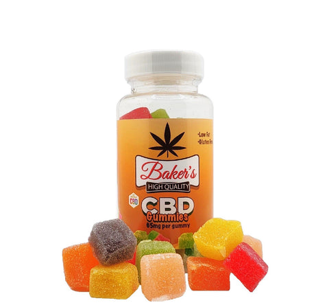 Baker's CBD Gummies - 65mg CBD/gummy