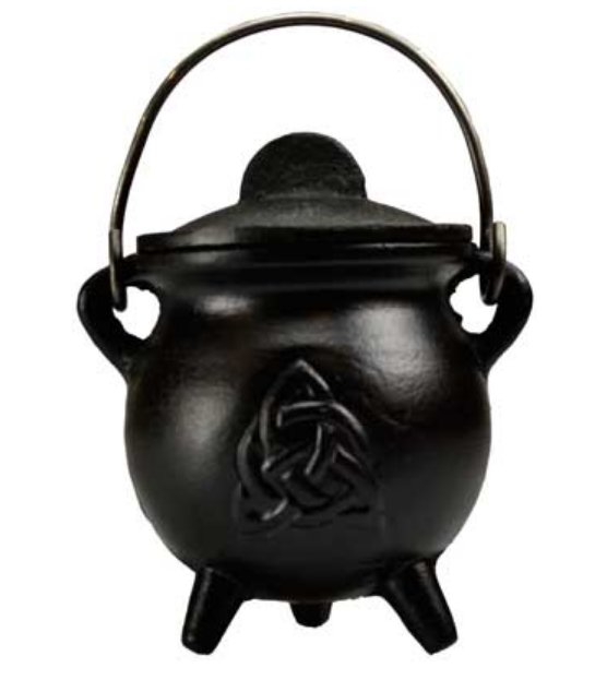 Cast Iron Cauldron with Lid – Cloud Nine Shoppe