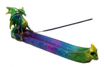 Multi-colored Dragon Incense Burner