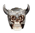 Armored Skull with Ox Horn