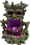 Purple LED Green Man Backflow Incense Burner