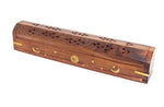 Wooden Celestial Coffin-Style Incense Burner