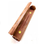 Wooden Celestial Coffin-Style Incense Burner